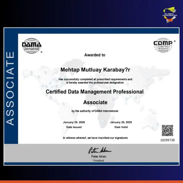 CDMP Associate certification